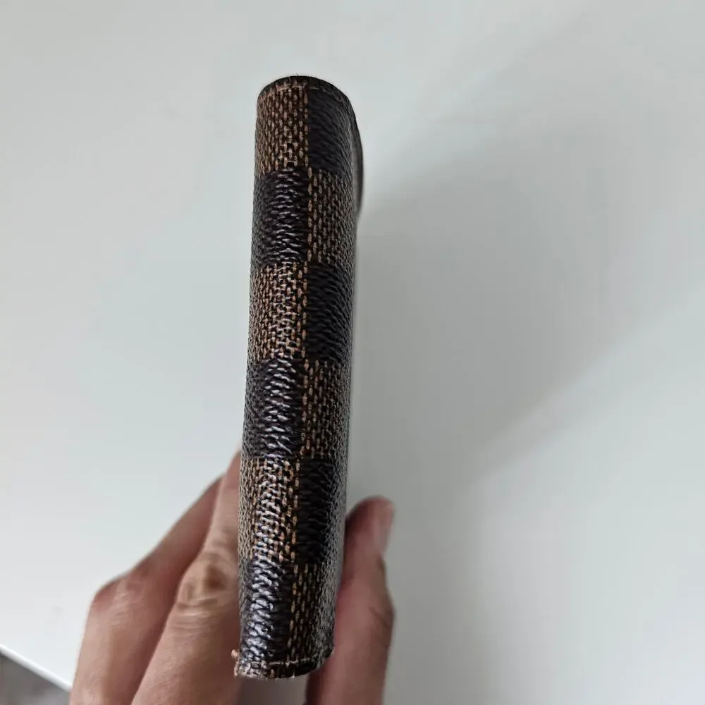 LV Louis Vuitton Damier Ebene Marco Bifold men Wallet